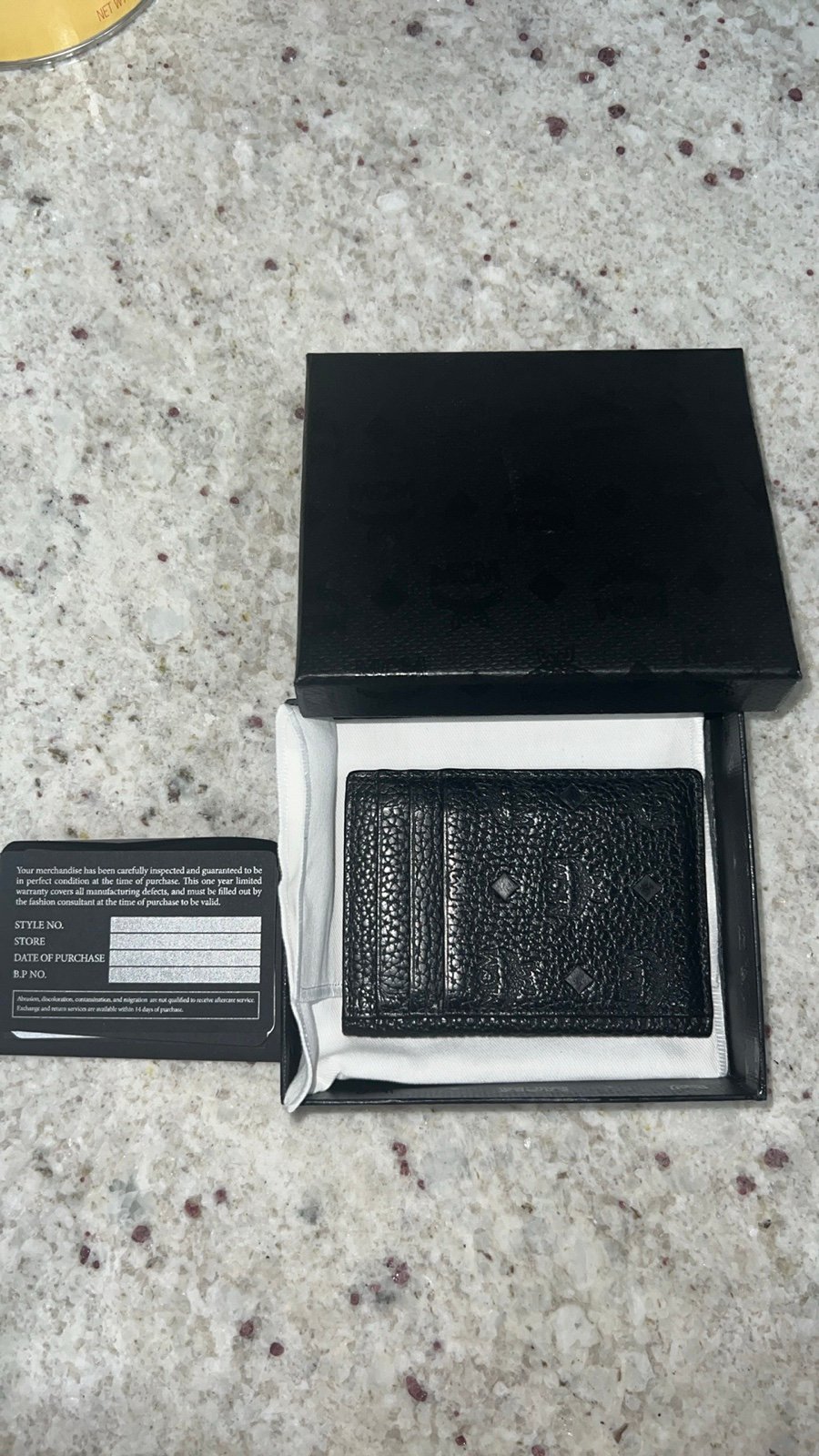 MCM Wallet Men
