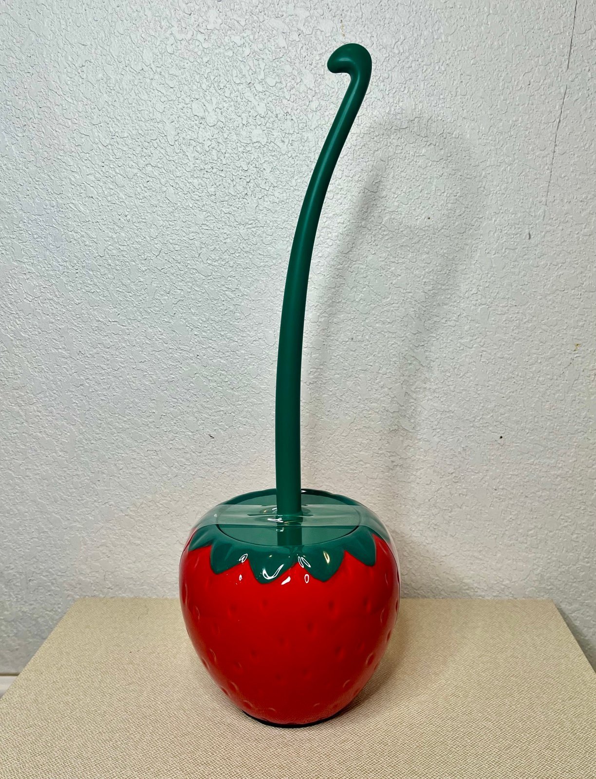 Strawberry Toilet Brush & Holder