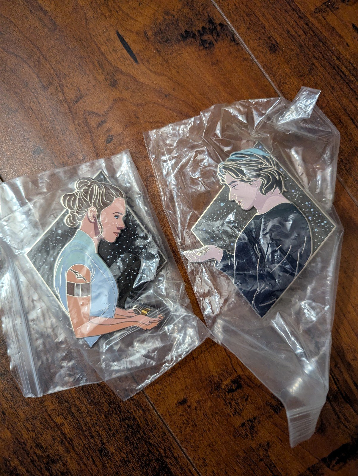 Reylo Rey Kylo Ben Solo fantasy pins