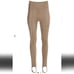Taupe Faux Suede Stirrup Legging Sz XS Comfy Gift Holiday Neutral Party Travel