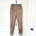 Taupe Faux Suede Stirrup Legging Sz XS Comfy Gift Holiday Neutral Party Travel