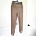 Taupe Faux Suede Stirrup Legging Sz XS Comfy Gift Holiday Neutral Party Travel
