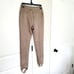Taupe Faux Suede Stirrup Legging Sz XS Comfy Gift Holiday Neutral Party Travel