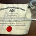 Vintage US school diploma Mahanoy grammar school June 1920 w wax seal