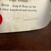 Vintage US school diploma Mahanoy grammar school June 1920 w wax seal