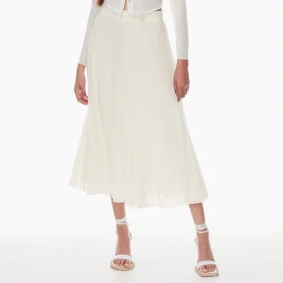 aritzia midi skirt