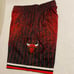 Chicago Bulls 1997 NBA Mitchell & Ness retake gradient Swingman Shorts Medium