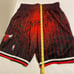 Chicago Bulls 1997 NBA Mitchell & Ness retake gradient Swingman Shorts Medium