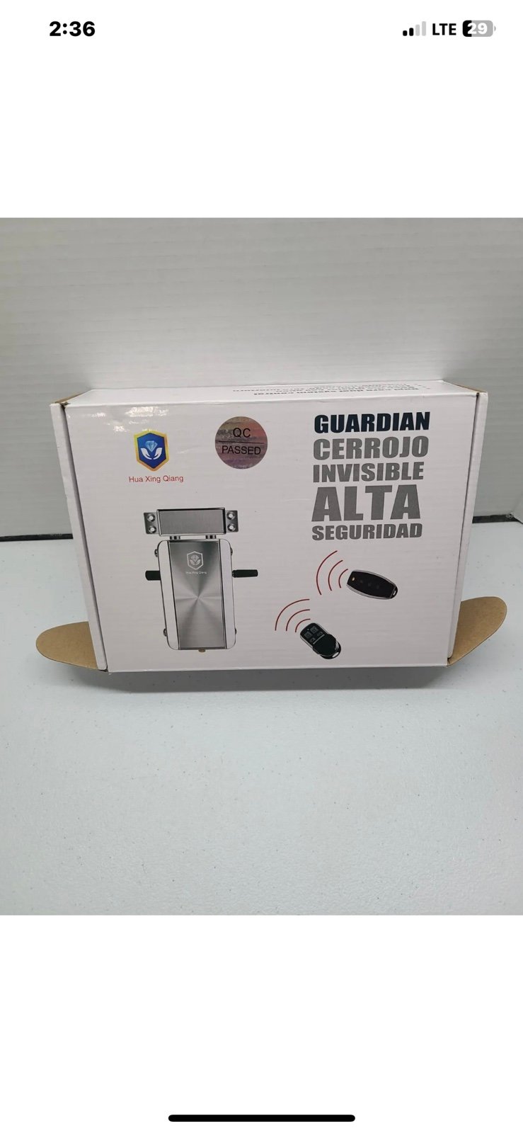 Unbranded Wireless Keyfob Barrell Security Door Lock