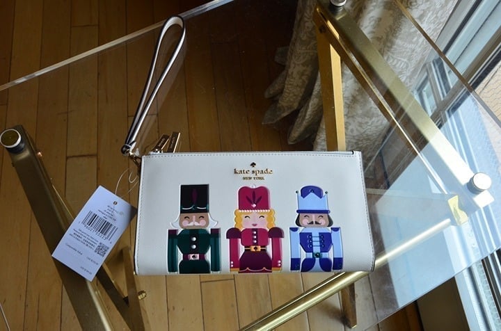 Kate Spade KJ073 Nutcracker Double Zip Wristlet