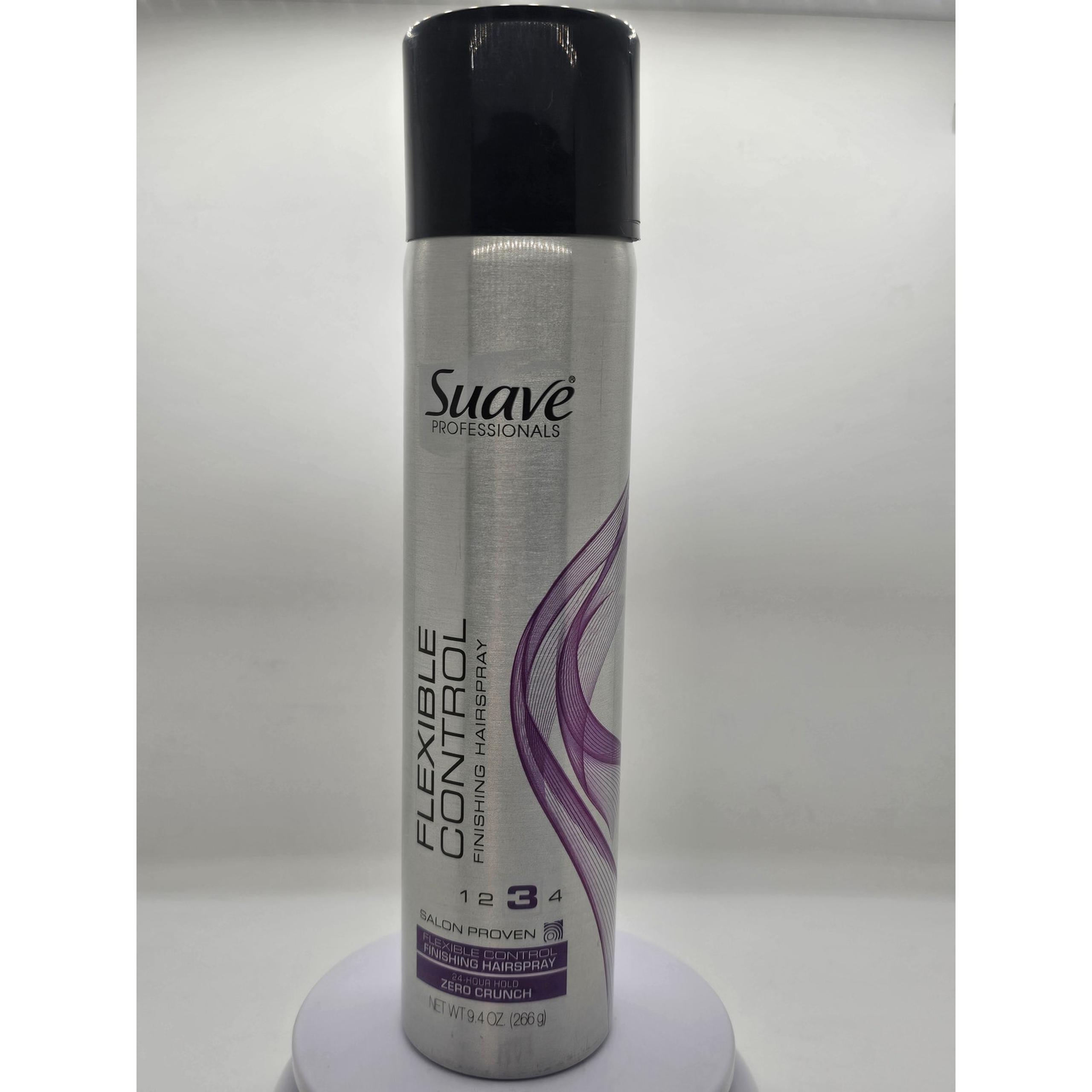 USED Suave Professionals Hairspray Flexible Control Finishing LEVEL 3 -9.4oz