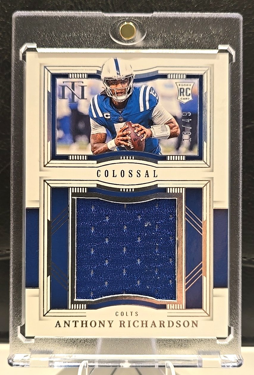 2023 Panini National Treasures - Colossal Materials Anthony Richardson /49 Colts