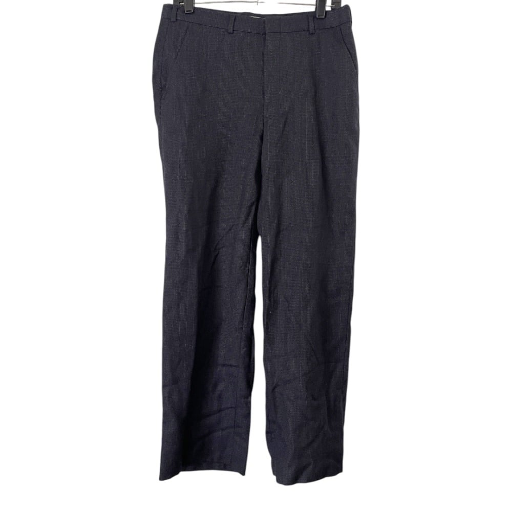 Christian Dior Monsieur Blue Wool Men's Pants.