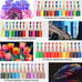 NEW 100 Art Supplies Drawing Kit Pro Drawing Supplies Set has 3-Color Sketchbook