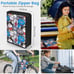 NEW 100 Art Supplies Drawing Kit Pro Drawing Supplies Set has 3-Color Sketchbook