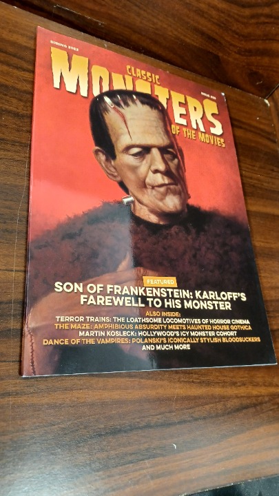 Classic Monsters of the Movies - Spring 2022-NEW-Free Box Shipping with Tracking