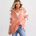 Free People We The Free Clean Prep Polo Rosetta Oversized Pullover- Size Large