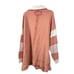 Free People We The Free Clean Prep Polo Rosetta Oversized Pullover- Size Large