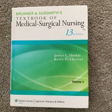 Brunner med-surg vol 1 13th edition