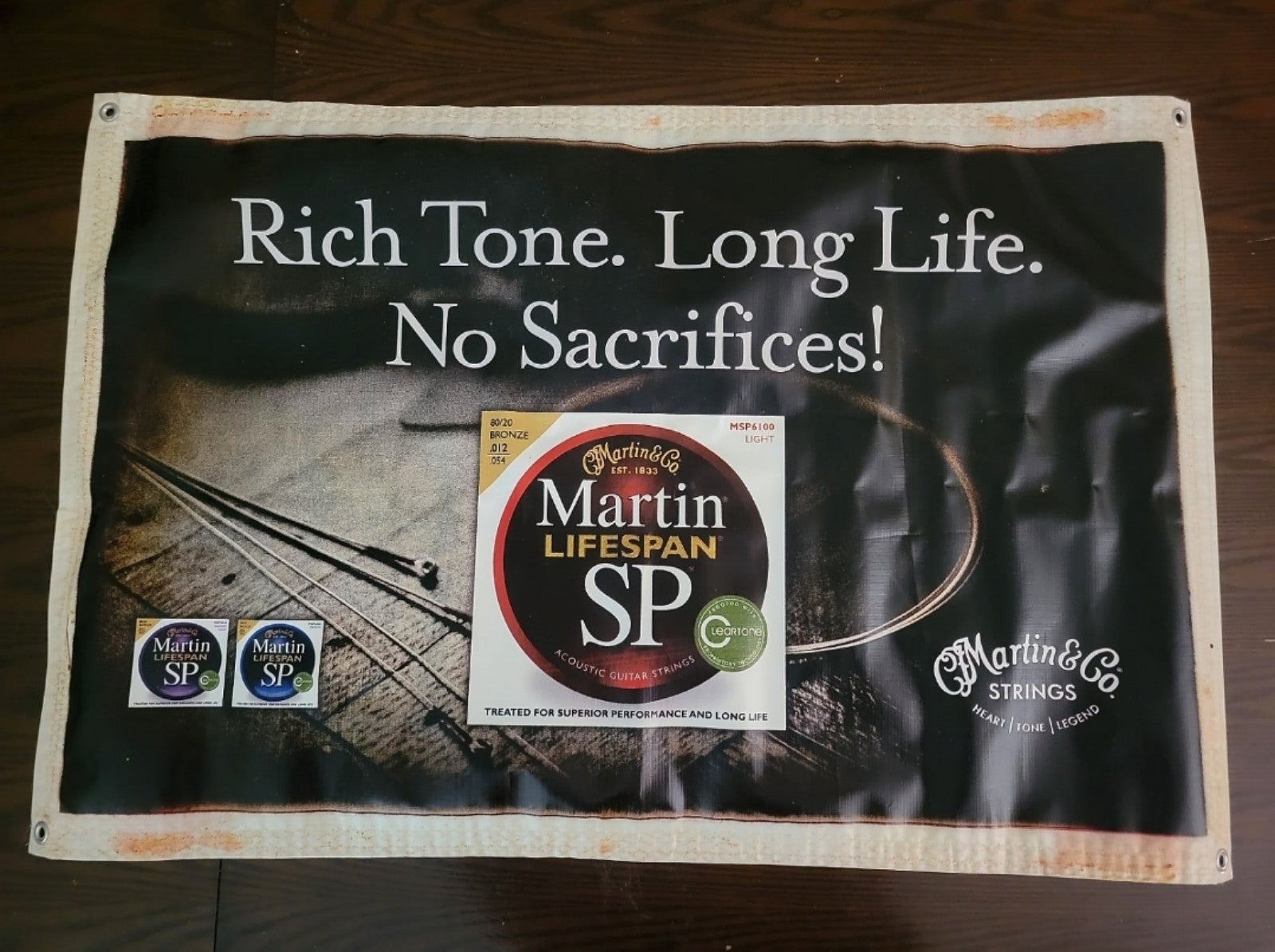C.F. Martin Strings Vinyl Banner