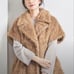 Unused UNITED ARROWS Boa Half-Sleeve Vest BEIGE