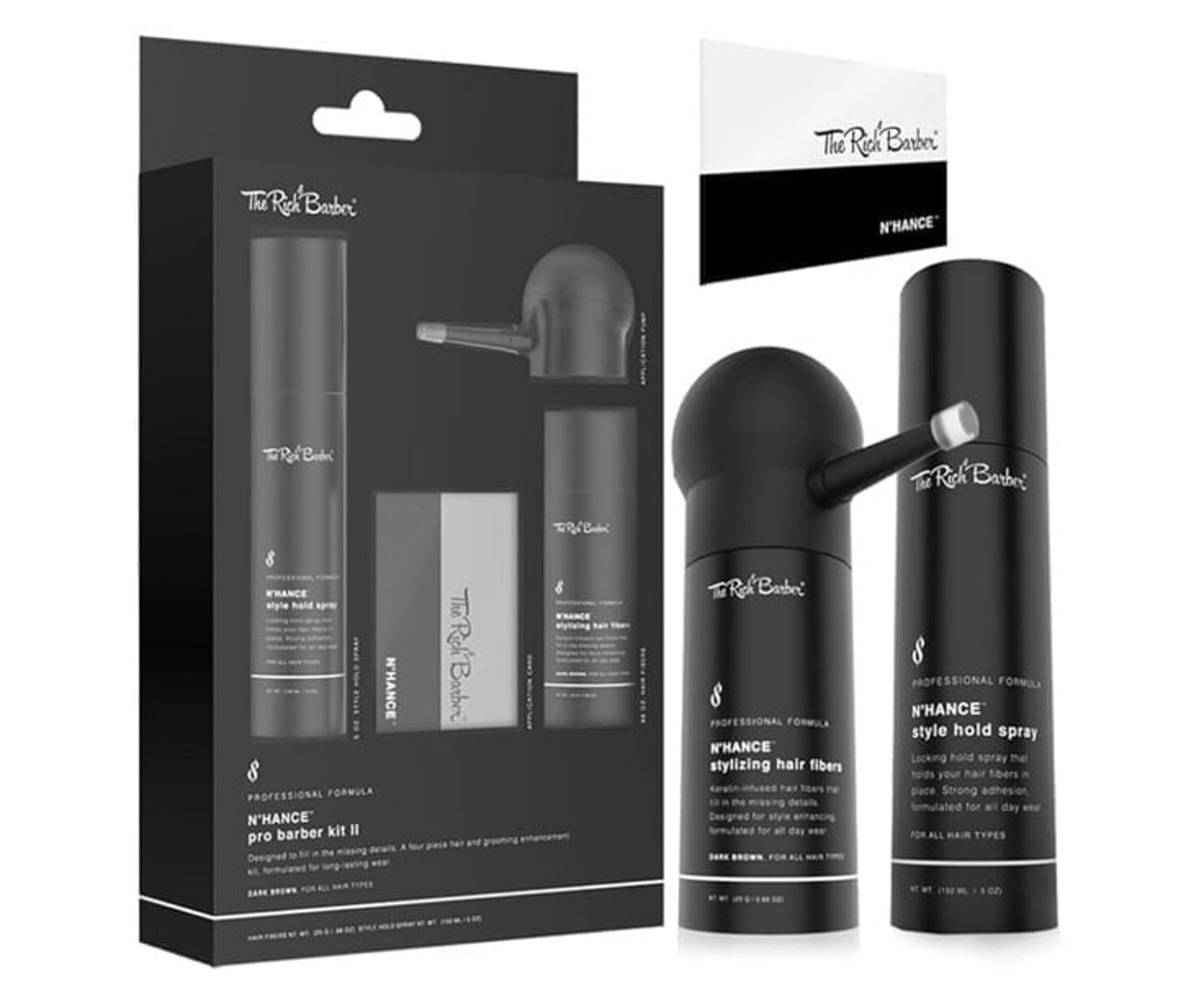 The Rich Barber N'Hance Pro Barber Kit I - Professional 3-in-1 Hair & Beard