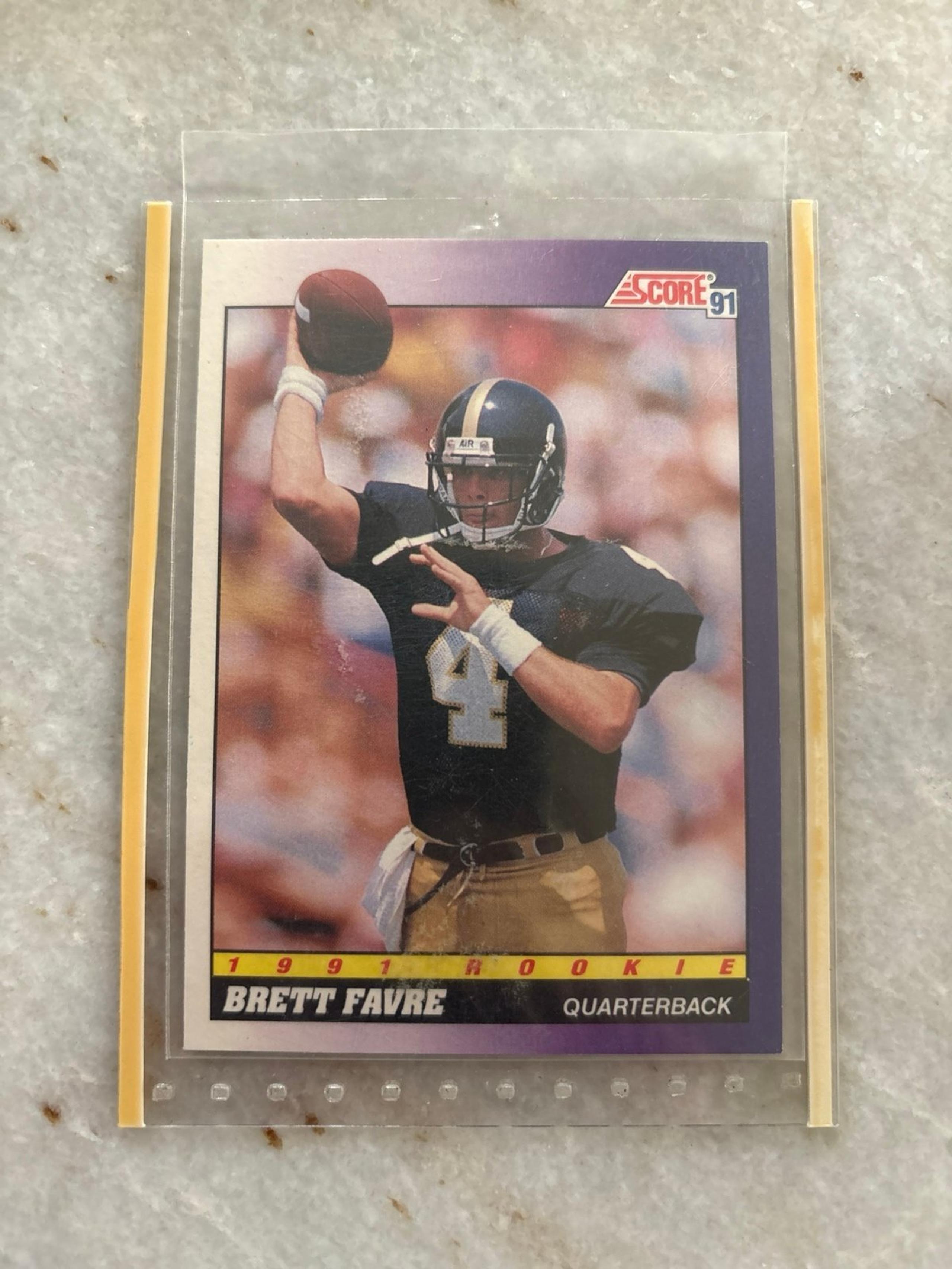 Brett Favre Rookie card