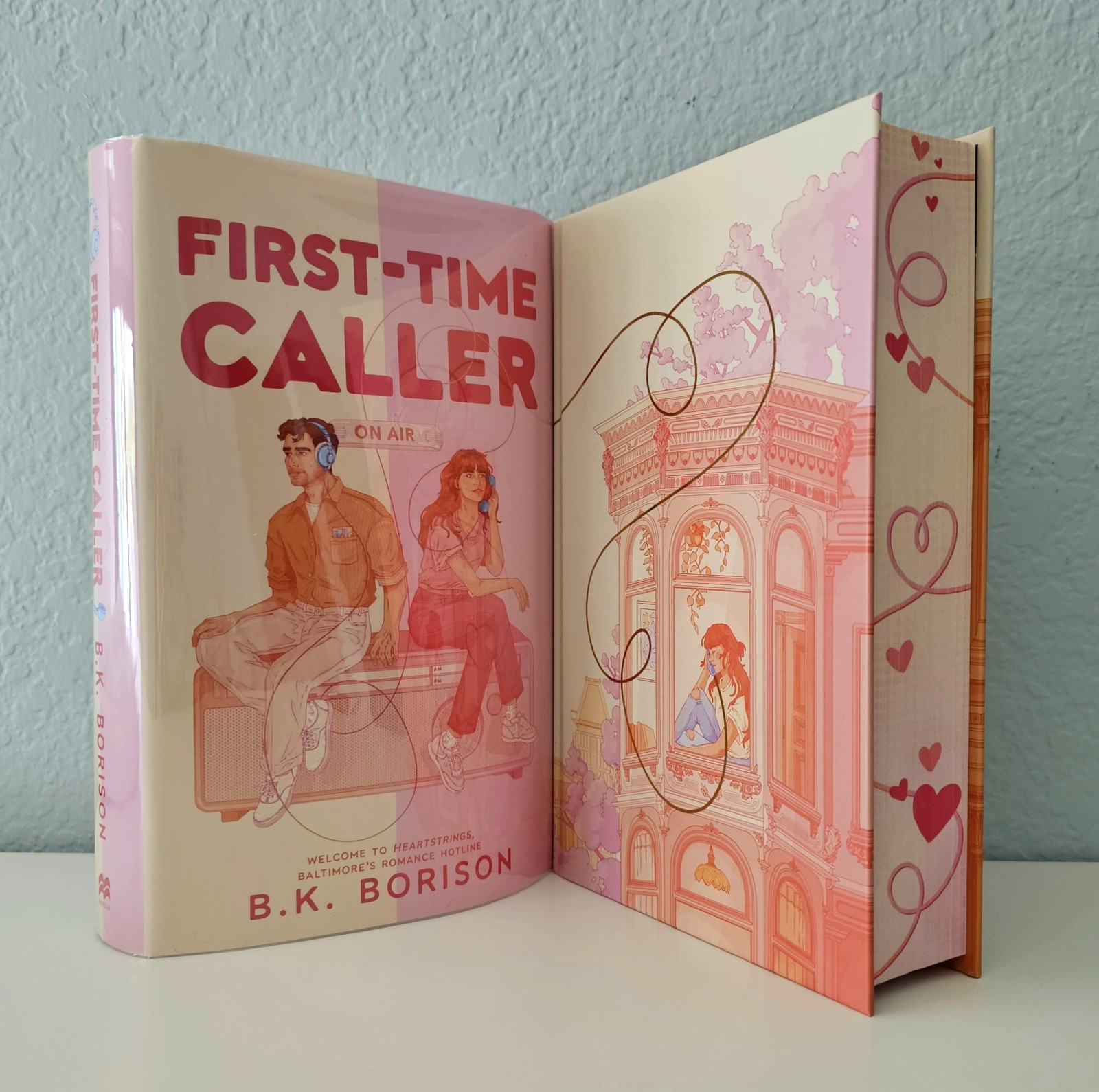 First-Time Caller SIGNED B. K. Borison Illumicrate Afterlight NEW - DAMAGED DJ