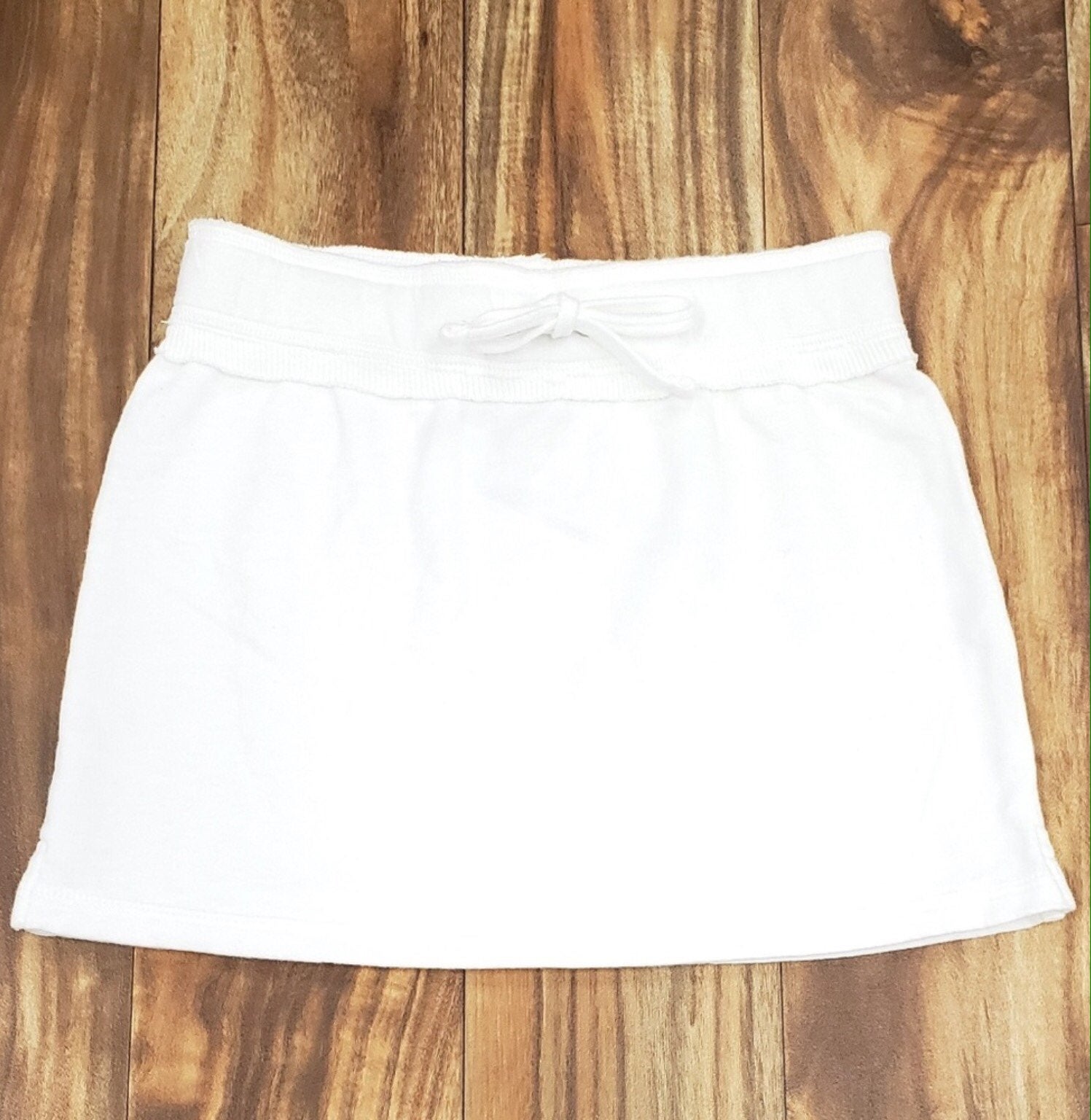Juicy Couture White Cotton Skirt