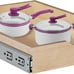 WelFurGeer 14'' Width Pull Out Drawers for Kitchen Cabinets(SO347)