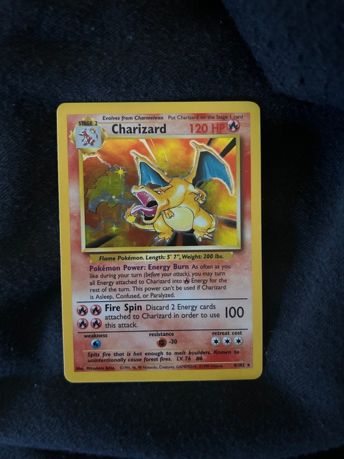 holographic charizard