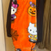 Hello kitty Halloween blanket