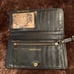 Juicy Couture Leather Black Wallet With Gold Details. Excellent Condition.