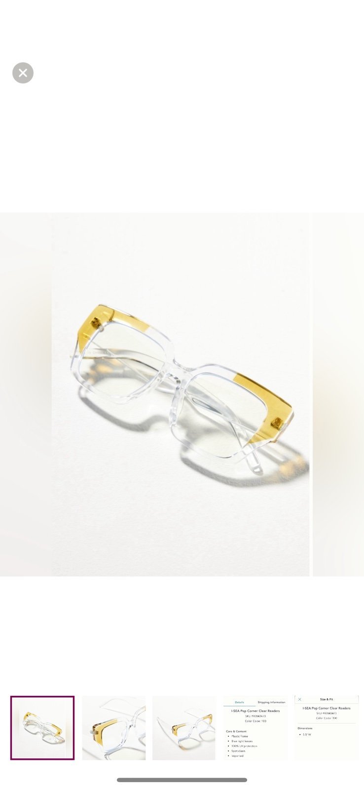 Anthropologi eyewear