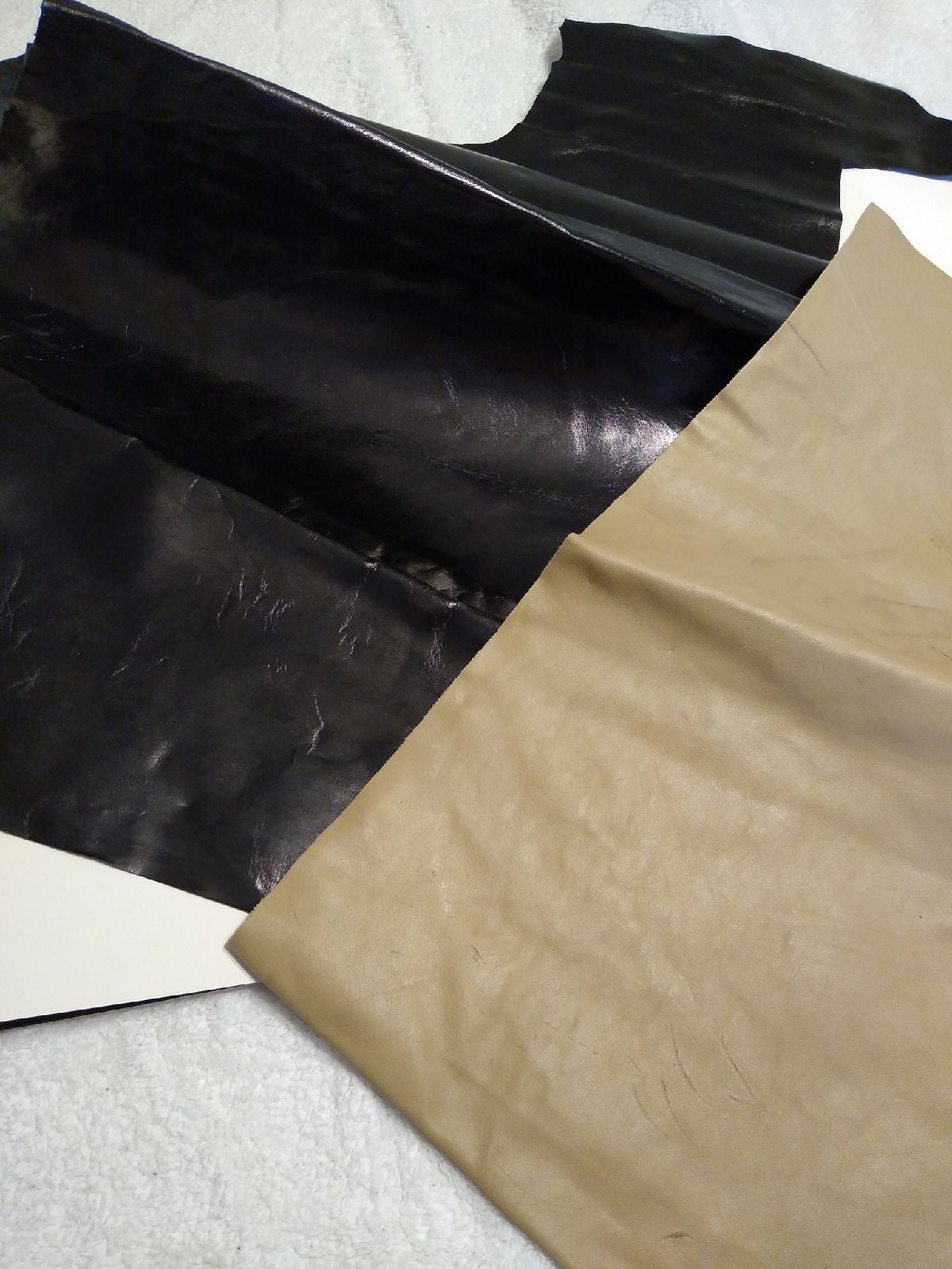Real leather sheets