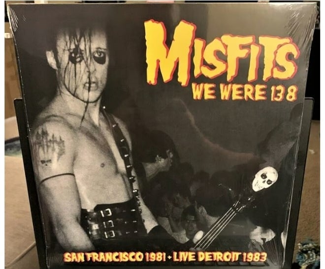 Misfits We Were 138 LP ~ San Francisco 1981 & Detroit 1983 ~ Brand New/Sealed!