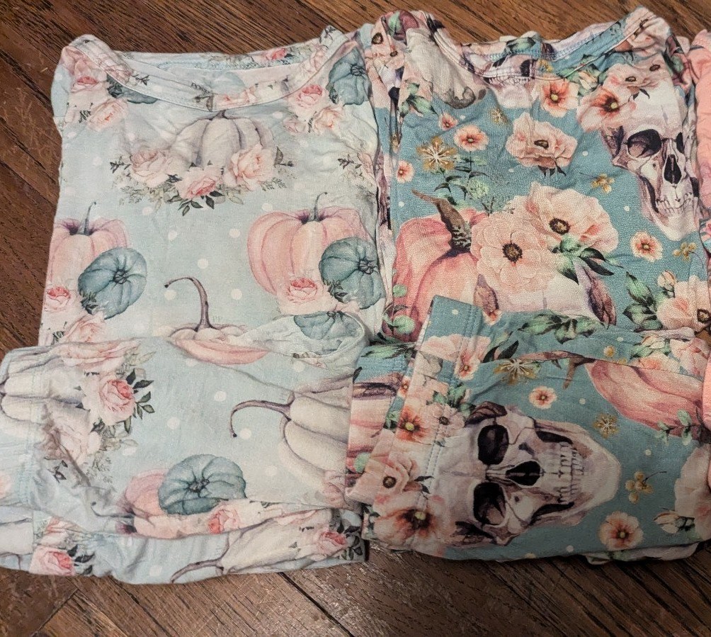 Posh Peanut Jackie, Pumpkin Carriage, & Rosie PJs
