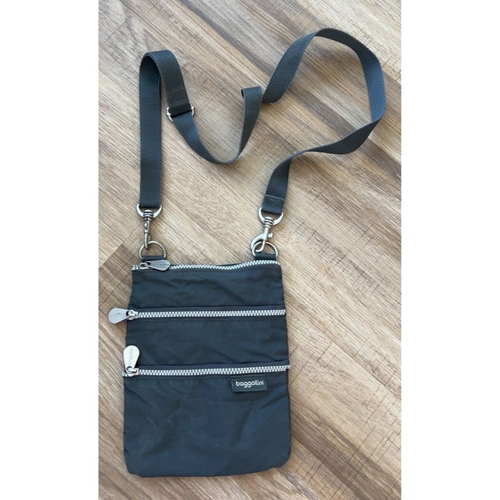 Grey Baggallini Crossbody Purse
