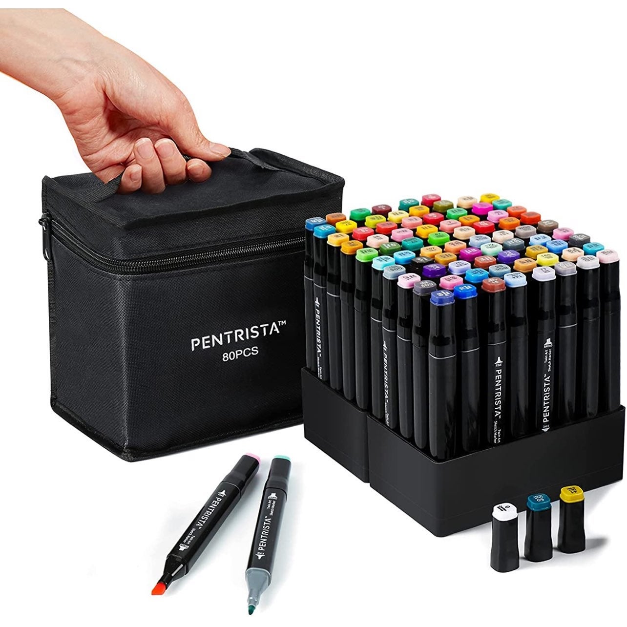 Dual Tips Alcohol Markers 80 colors