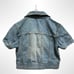 C.O.L.Z.A Corza Women's Short Sleeve Denim Jacket Jean Jacket Light Blue M