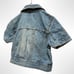 C.O.L.Z.A Corza Women's Short Sleeve Denim Jacket Jean Jacket Light Blue M