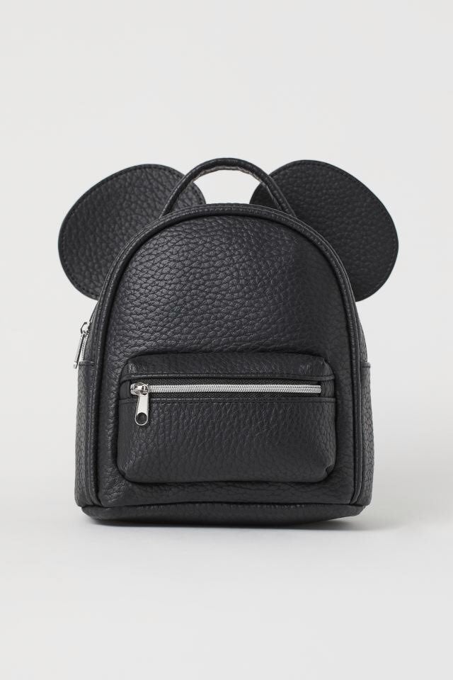 New! Mickey Mouse Faux Leather Backpack