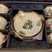 Set of 6 Vintage Yusui Fine Porcelain Cups & Saucers Iridescent Demitasse Espres