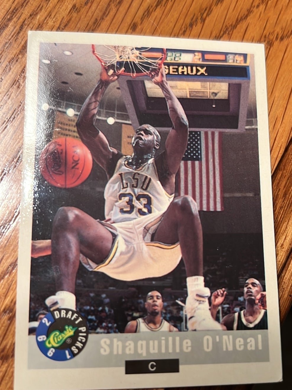 1992 Draft Pick Shaquille O’Neal BASKETBALL CARD COLLECTORS