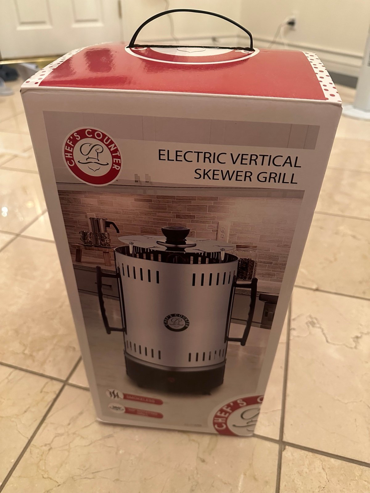 chefs counter electric skewer grill