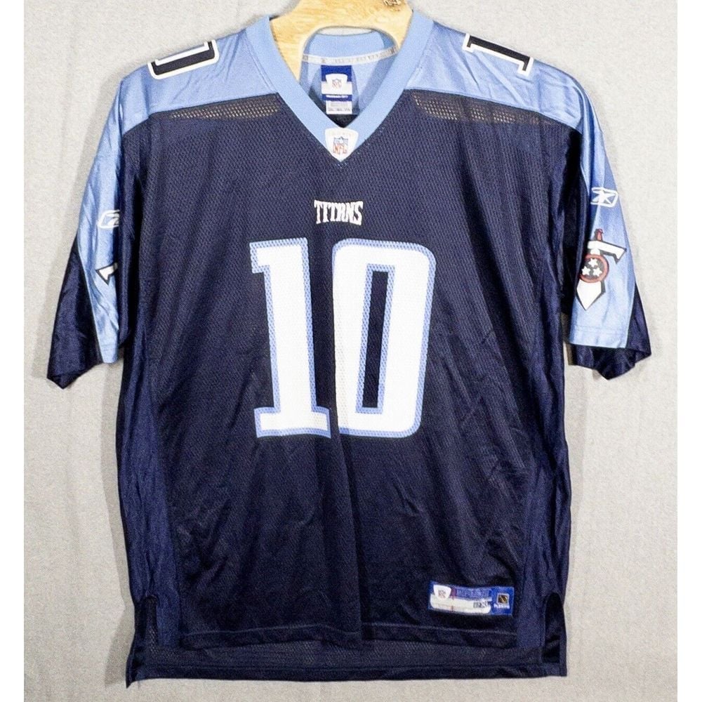 Reebok On Field Tennessee Titans Vince Young Jersey Mens XXL