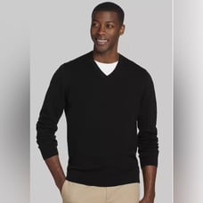 NWT Jos. A Bank Pima Cotton V-neck Sweater Medium
