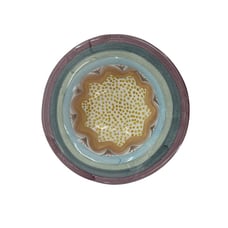 Mackenzie-Childs Victoria & Richard Ceramic Bowl - 7.75 Diameter & 2.5 Height