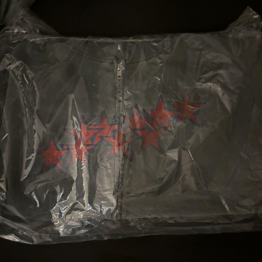 IO着用 VALLAD STAR DAMAGED ZIP UP HOODIE