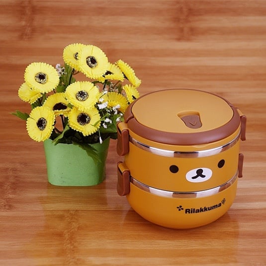 2 tiers Rilakkuma bento box